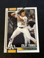 Colby Thomas 2026 Topps Series 1 #213 Athletics RC