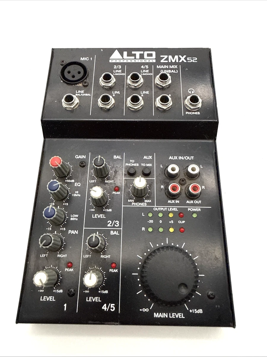ALTO Professional ZMX122FX ジャンク品 中音专业现场与工作室混音器| eBay