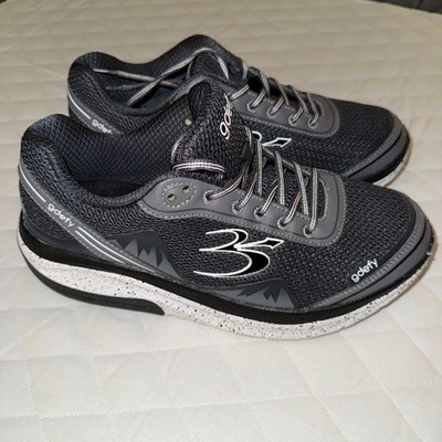 GDefy Gravity Defyer Mens 10 Black Gray Athletic Walking Running Shoes