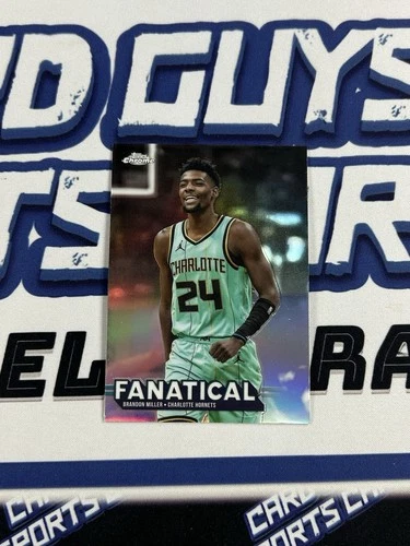 2025 Topps Chrome Brandon Miller Base (RAW)