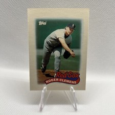 1989 Topps Roger Clemens Baseball Card #450 Mint