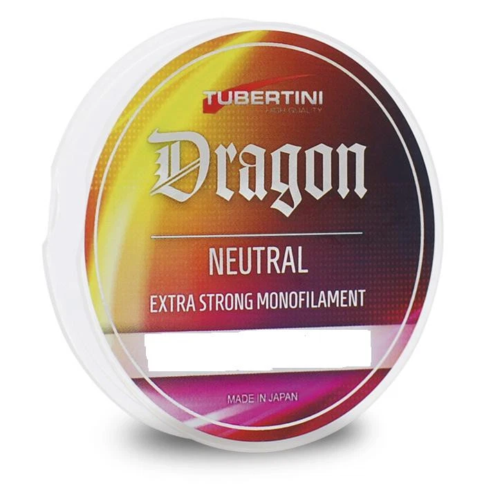 MONOFILO PESCA DRAGON NEUTRAL 100 MT TUBERTINI MARE LAGO TERMINALI MULINELLO FIL