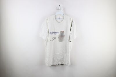 Vtg 90s Streetwear Mens XL Faded Dolphin Smalltalk Microsoft Computers T-Shirt