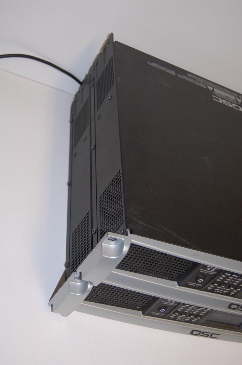 2X QSC PLD 4.3 2500-Watt 4-Ch Processing Amplifiers PLEASE READ