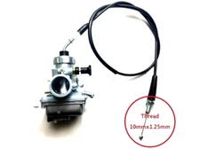 Carburetor & throttle Cable Assembly for KTM65 KTM65SX 1998-2008 Mini Bike