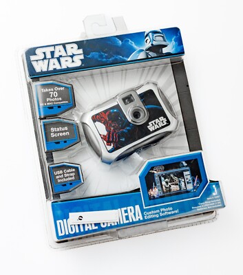 Star Wars Digital Camera Darth Vader 70+ Photos Custom Photo Edit