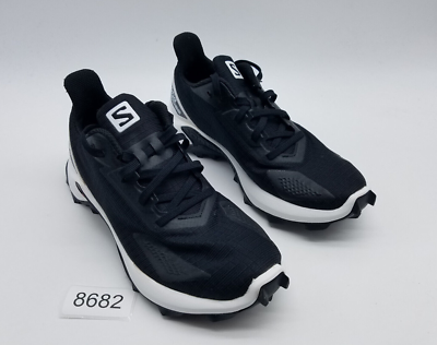 Salomon Alphacross Blast Junior Kid's Size 4 Running Shoes Black *Worn once  | eBay