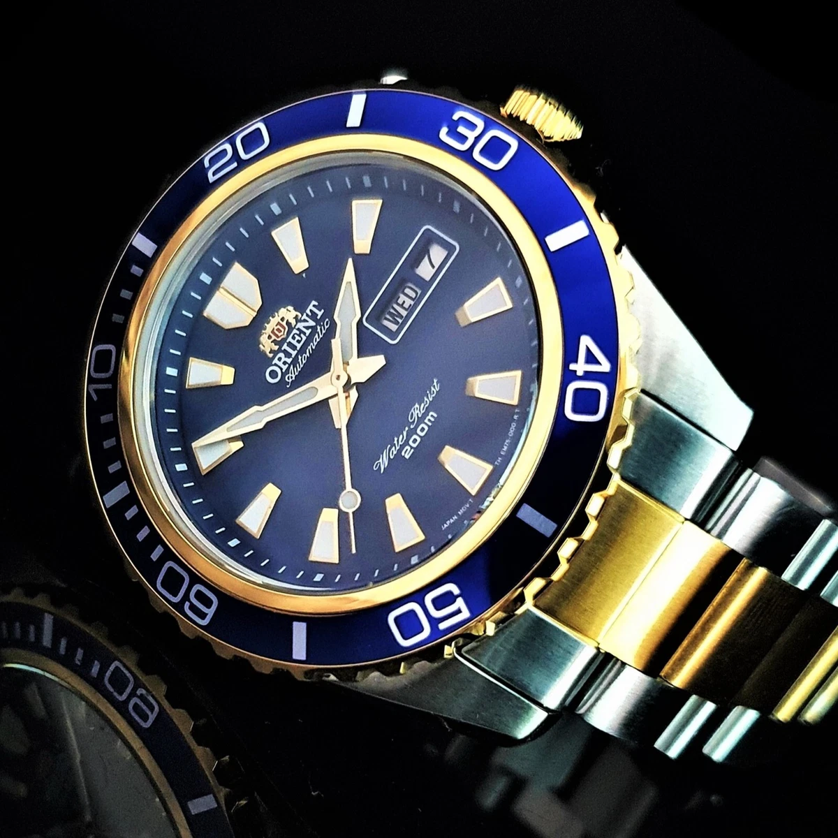 Orient mako xl hotsell blue