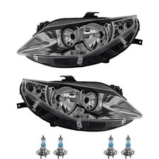 Scheinwerfer Set chrom inkl. OSRAM Lampen H7 für Seat Ibiza IV 6J5 6P1 6J1 6P5