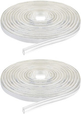 Shower Door Seal Glass Translucent, Side Seal Strip PVC Bulb Shower Door Seal