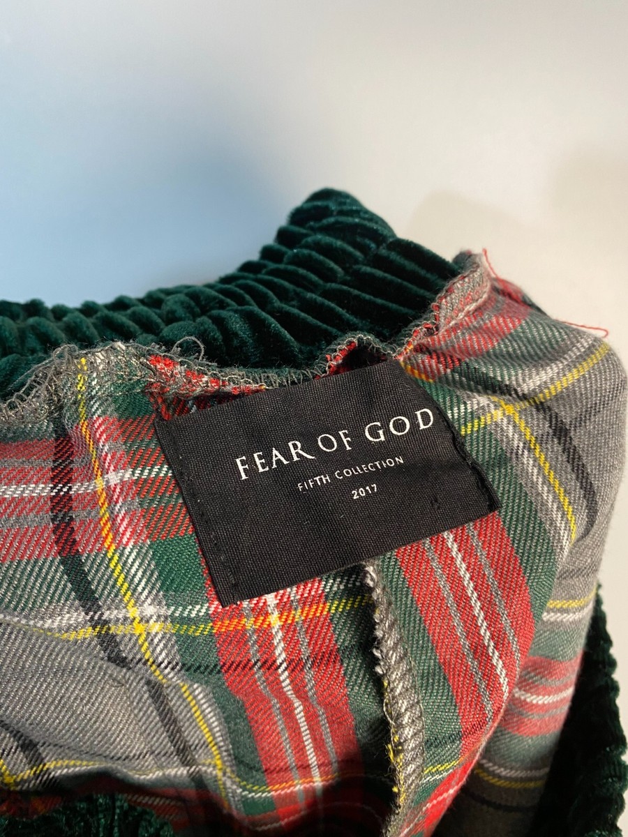 fearofgod 5th ウールプレイドローブコートS fearofgod 5th