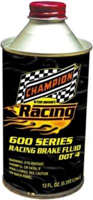 CHAMPION DOT 4/3 Racing Brake Fluid CASE OF 12/12OZ cans