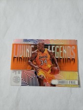2019-20 Panini Illusions Orange Living Legends Shaquille O Neal 