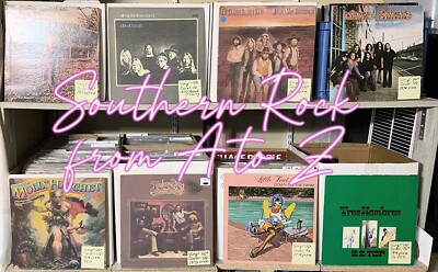 Sounds from the South classic rock You pick.  Little Feat,  Allman Brothers, CCR