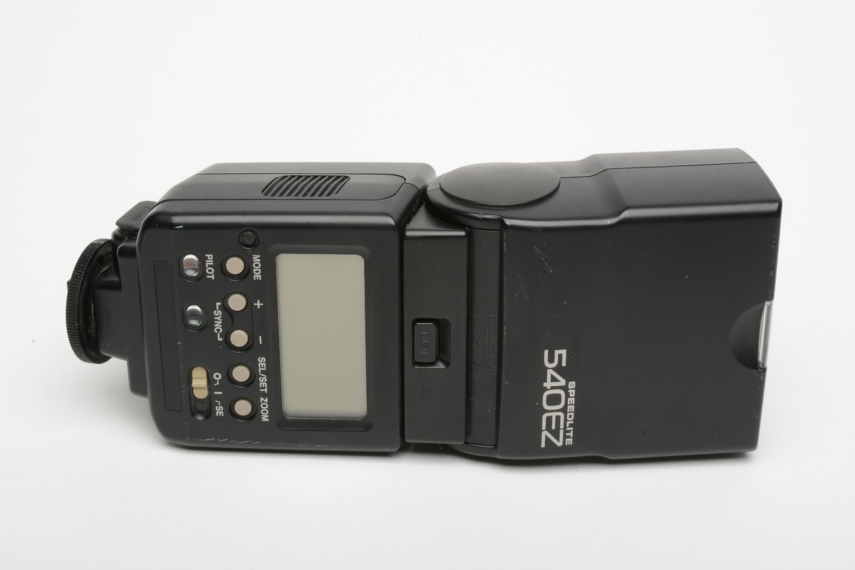Canon 540EZ Speedlite flash, tested, nice & clean, w/Manual | eBay