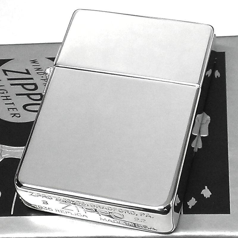 Zippo 1935 Replica 100μ Silver Plating Mirror Processing Japan