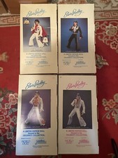 1984 Elvis Presley World Dolls  Lot of 4 with Certificates And Boxes