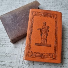 Almanach Du Gotha 1823 Chez Justus Perthes Reliure Orange Etui Livre Ancien XIXè