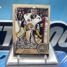 2008-09 O-Pee-Chee, RYAN MILLER SP 🔥🔥🔥 Blank Back Box Bottom (3)