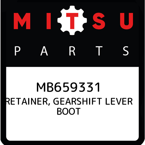 MB659331 Mitsubishi Retainer, gearshift lever boot MB659331, New 