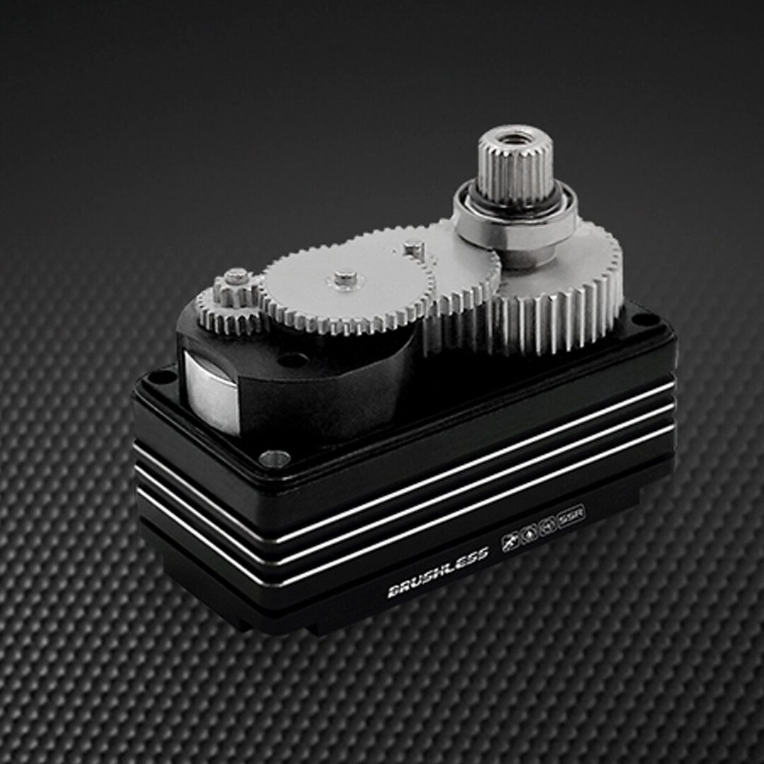 POWER HD STORM S15 Brushless Premium Titanium & Steel Gear Digital