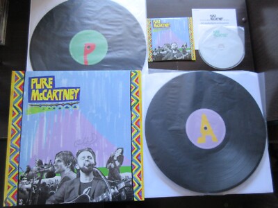 Pure McCartney EU Signed Vinyl LP w DVD Tim Christensen Dizzy Lizzy Ram Beatles
