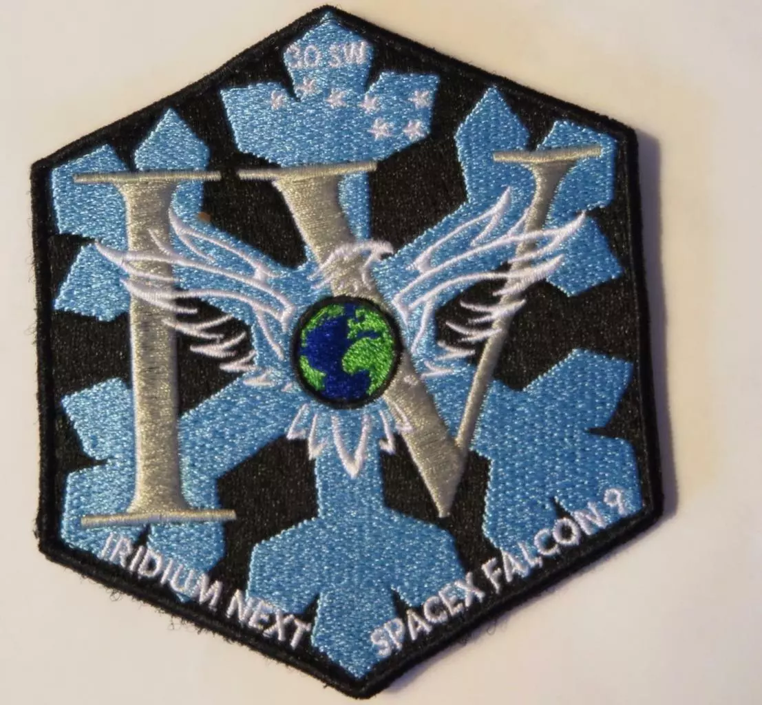 FALCON 9 IRIDIUM 4 (IV) NEXT 30 SW SPACE MISSION PATCH | eBay