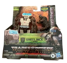 Transformers: Rise of the Beasts WHEELJACK & RHINOX Action Figures NEW Sealed