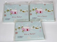 3 Packs Of CHRISTMAS Invitations w/ Envelopes-Target Corp. 2007 All NEW sealed