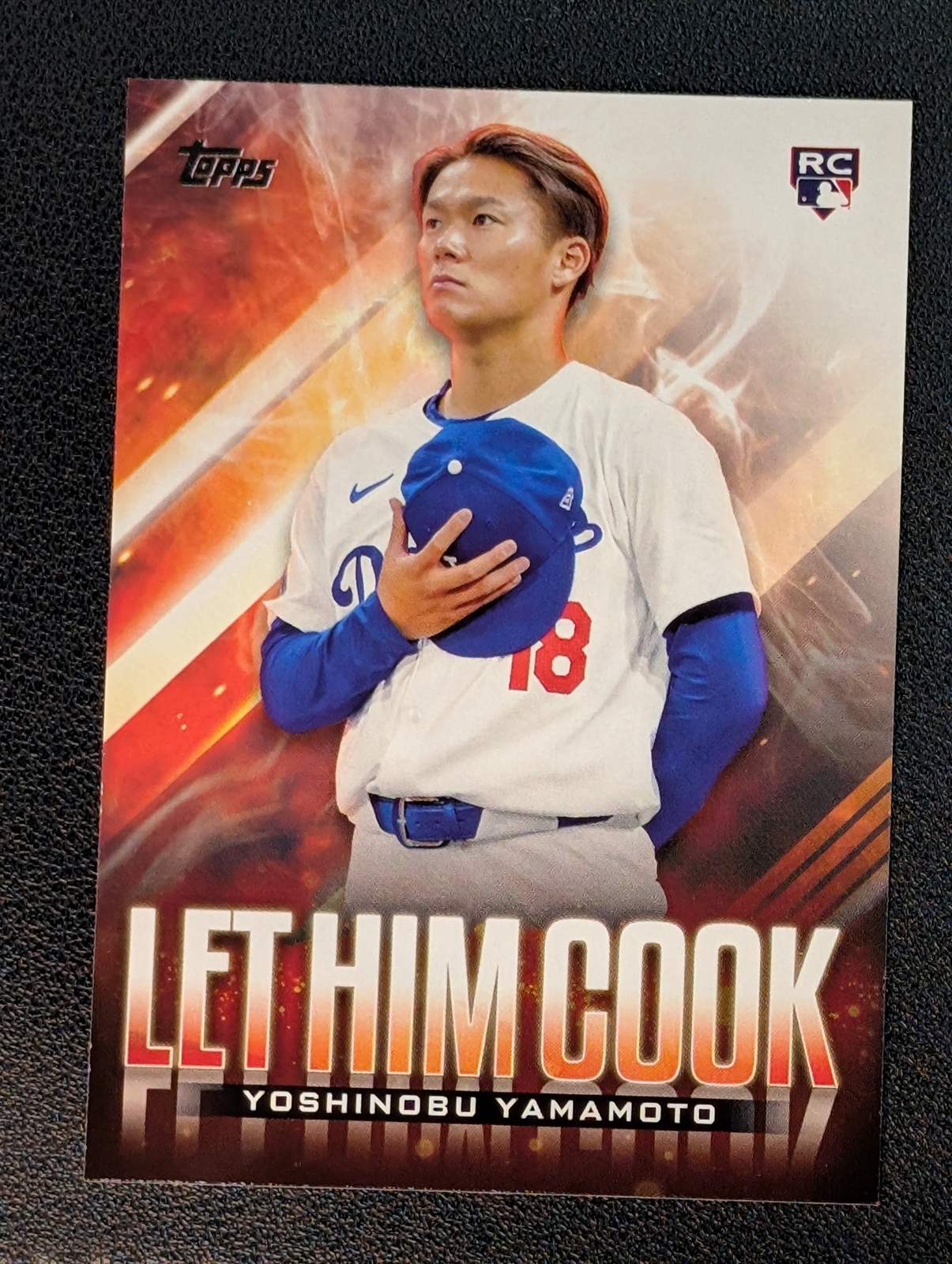 2024 Topps Update #LHC-15 Yoshinobu Yamamoto Let Him Cook