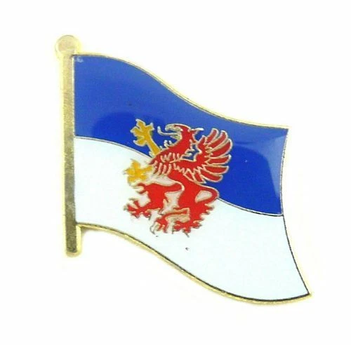 FAHNENMAX® Flaggen Pin Fahne Pommern Anstecknadel Flagge