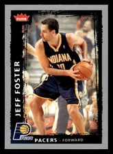 2008 Fleer Jeff Foster #61 Indiana Pacers Basketball Card