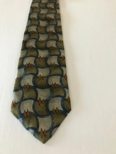 Lazos Alexander geométrico 100% Seda para Hombres