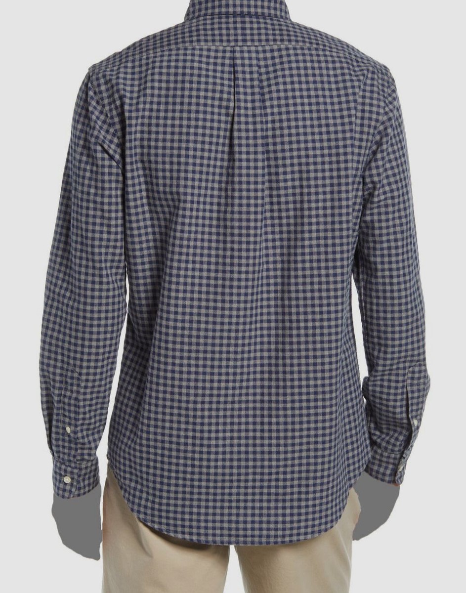 【Louren】standcollar check all in one Ralph Lauren Checked Shirt, $121 | farfetch.com | Lookastic