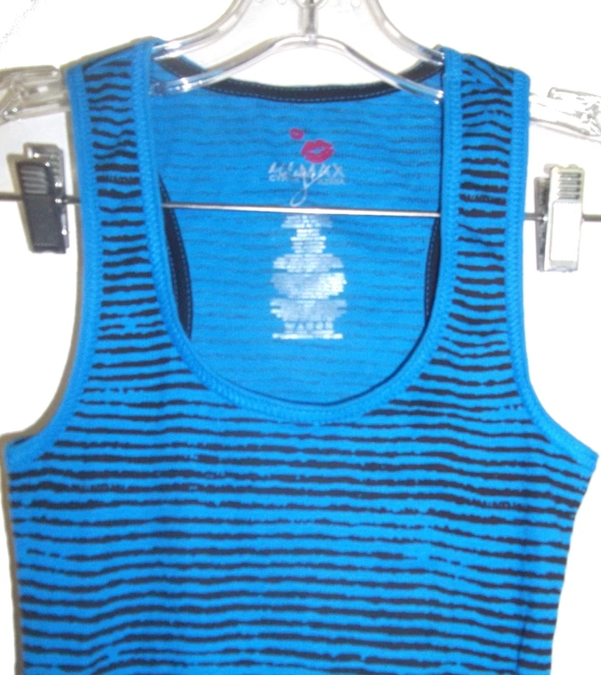 Miley Cyrus / Max Azria Lot of 2 Sleeveless Boyfriend Rib Tank Tops Size S/M - Image 3 of 4