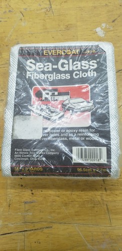 Evercoat Sea-glass 918 Fiberglass Cloth Mat Repair 38" x 3 yds. BEST PRICE! NEW! - Picture 5 of 5