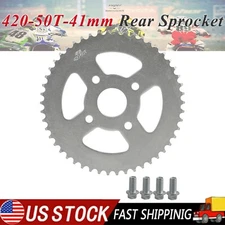 50T 50 Teeth Rear Sprocket For 420 Chain Coleman CT200U-EX Mini Bike Drift Trike