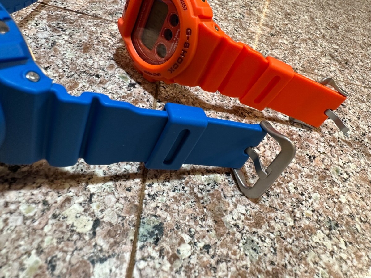 Casio G-Shock DW-6900MM-2 + DW6900MM-4 Combo SET Matte Blue