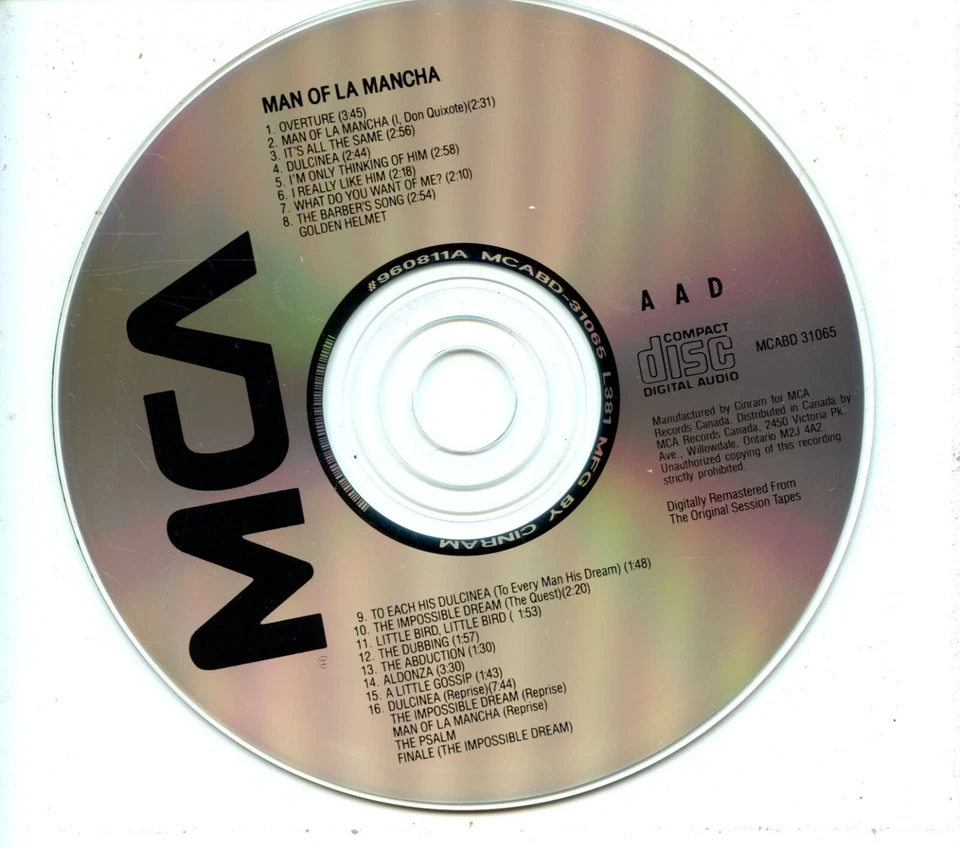 Man Of La Mancha - Original Cast - Image 3 of 3