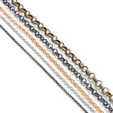 10 Meters Metal Round Link Chains Craft String 2 5.8mm Width DIY Jewelry Making