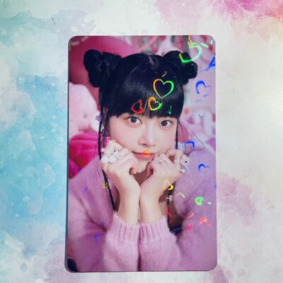 タレントカード LE SSERAFIM weverse global fearless jp Kazuha LE SSERAFIM FEARLESS Weverse japan photocard Complete set