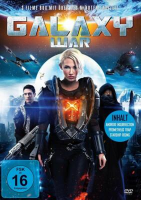 3 Sci-Fi Filme Prometheus Trap - Starship Rising - Android Insurrection NEU