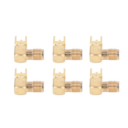 10Pcs RF Connector Panel Bent 90 Degree 4 Pin Antenna Base PCB End - Zdjęcie 6 z 23
