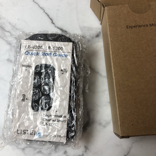 Listen Technologies LR-4200-072 Intelligent DSP RF Receiver 72 MHz Genuine New - Picture 6 of 12