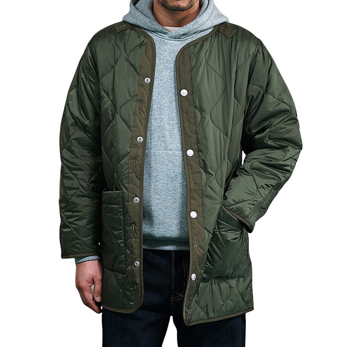 ジャケット・アウター Ameri Vintage 3WAY MILITARY LINER COAT Army Jacket Liner Vintage Surplus Lightweight Quilted
