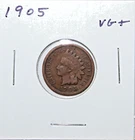 1905 US Indian Head Cent  VG Very Good Free Shipping