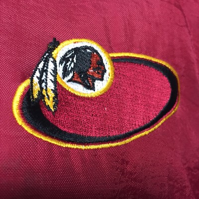 NFL ヴィンテージ REDSKINS ダウンベンチコート M ♯highv Vintage Washington Redskins Logo Athletic Pro Line Puffer