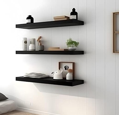 HXSWY 36 Inch Rustic Floating Shelves Wall Mounted Assorted Sizes , Colors - Picture 11 of 37