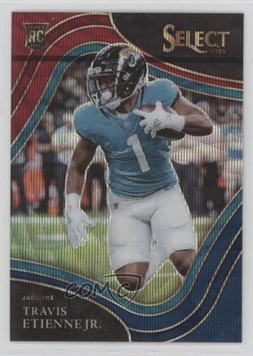 2021 Select Field Level Tri-Color Prizm 37/75 Travis Etienne Jr Rookie RC s3g