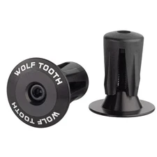 Wolf Tooth Components Alloy Bar End Plugs - Black